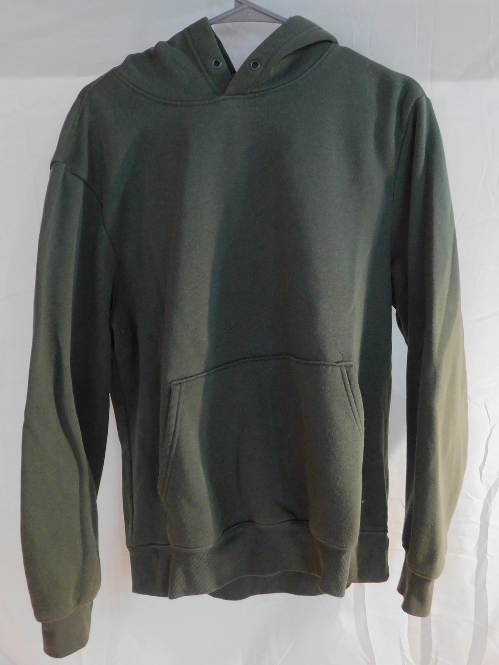 Athletic Works Olive Hooded Pullover Sweatshirt